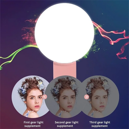 Lámpara LED Portátil Para Teléfono Móvil, Luz De Belleza