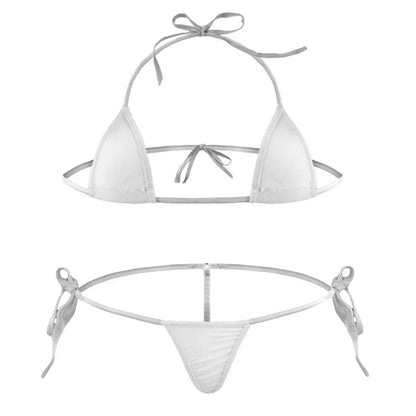 Conjunto de Bikini para Mujer Lencería Sexy Traje de Baño