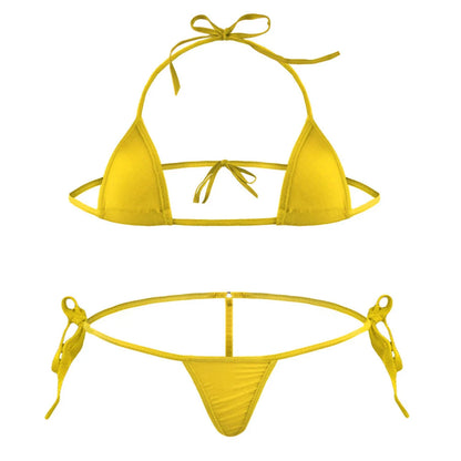 Conjunto de Bikini para Mujer Lencería Sexy Traje de Baño