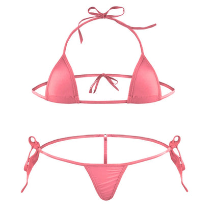 Conjunto de Bikini para Mujer Lencería Sexy Traje de Baño