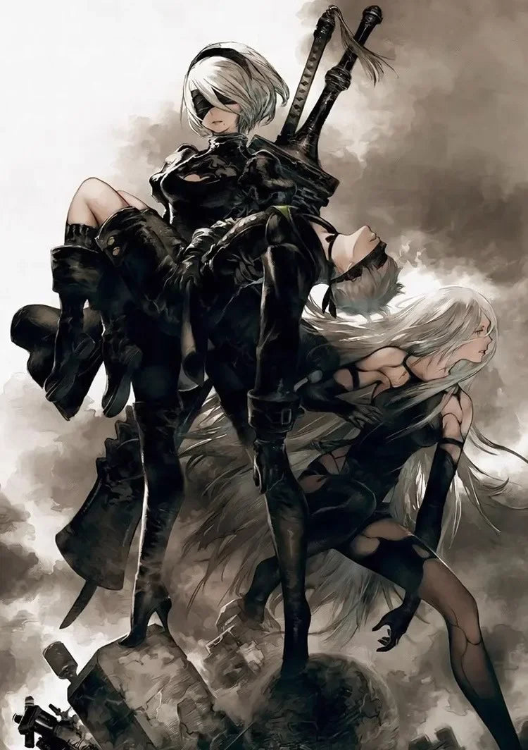 Disfraz de Nier Automata para Mujer Traje Sexy Yorha 2B