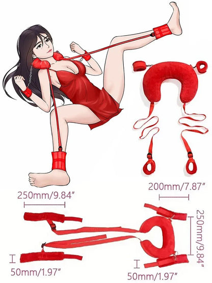 Kit de Juguetes Eróticos BDSM para Adultos y Accesorios