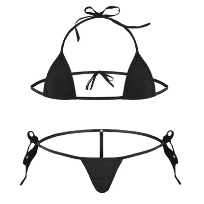 Conjunto de Bikini para Mujer Lencería Sexy Traje de Baño